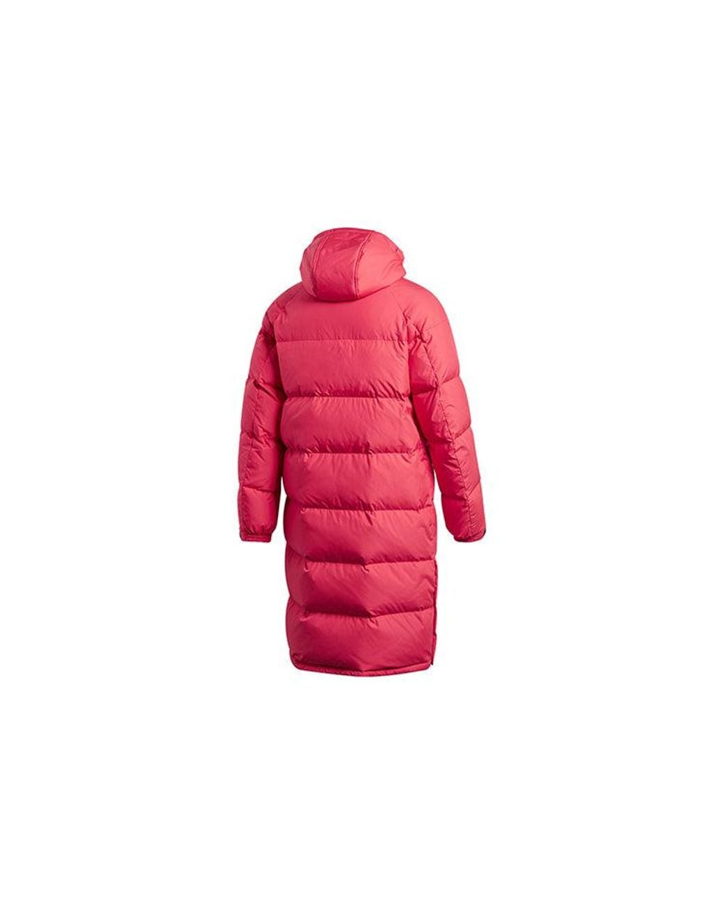 Adidas Red Stay Warm Sports Hooded Down Jacket for men