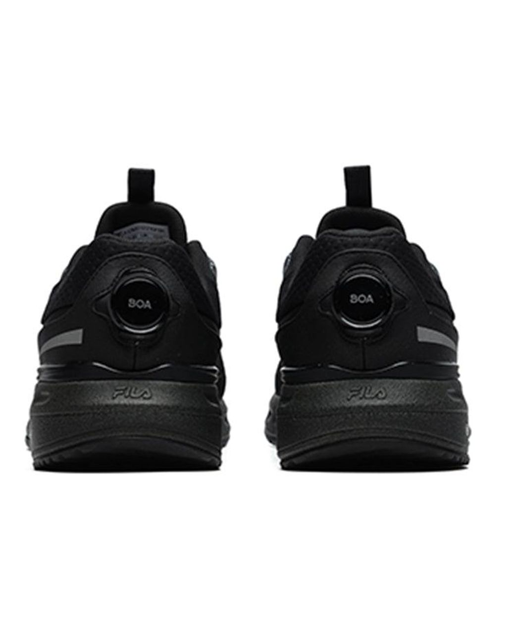 Fila Black Athletics Low-Top 'Triple' for men