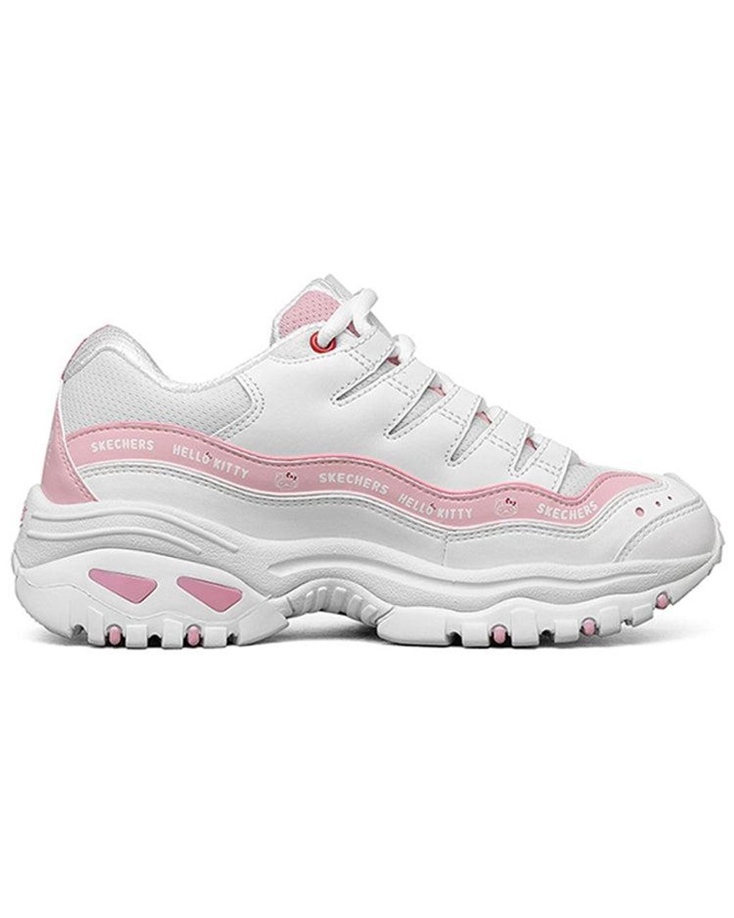Skechers Hello Kitty X Low-top Pink in White | Lyst