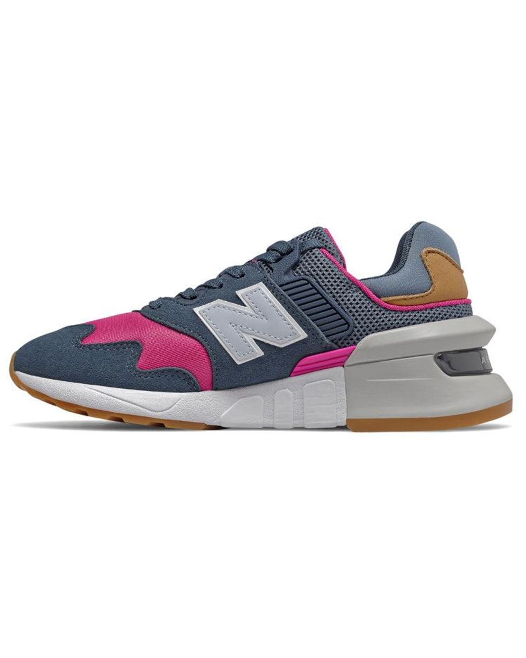 New Balance 997 Sport Blue/pink | Lyst