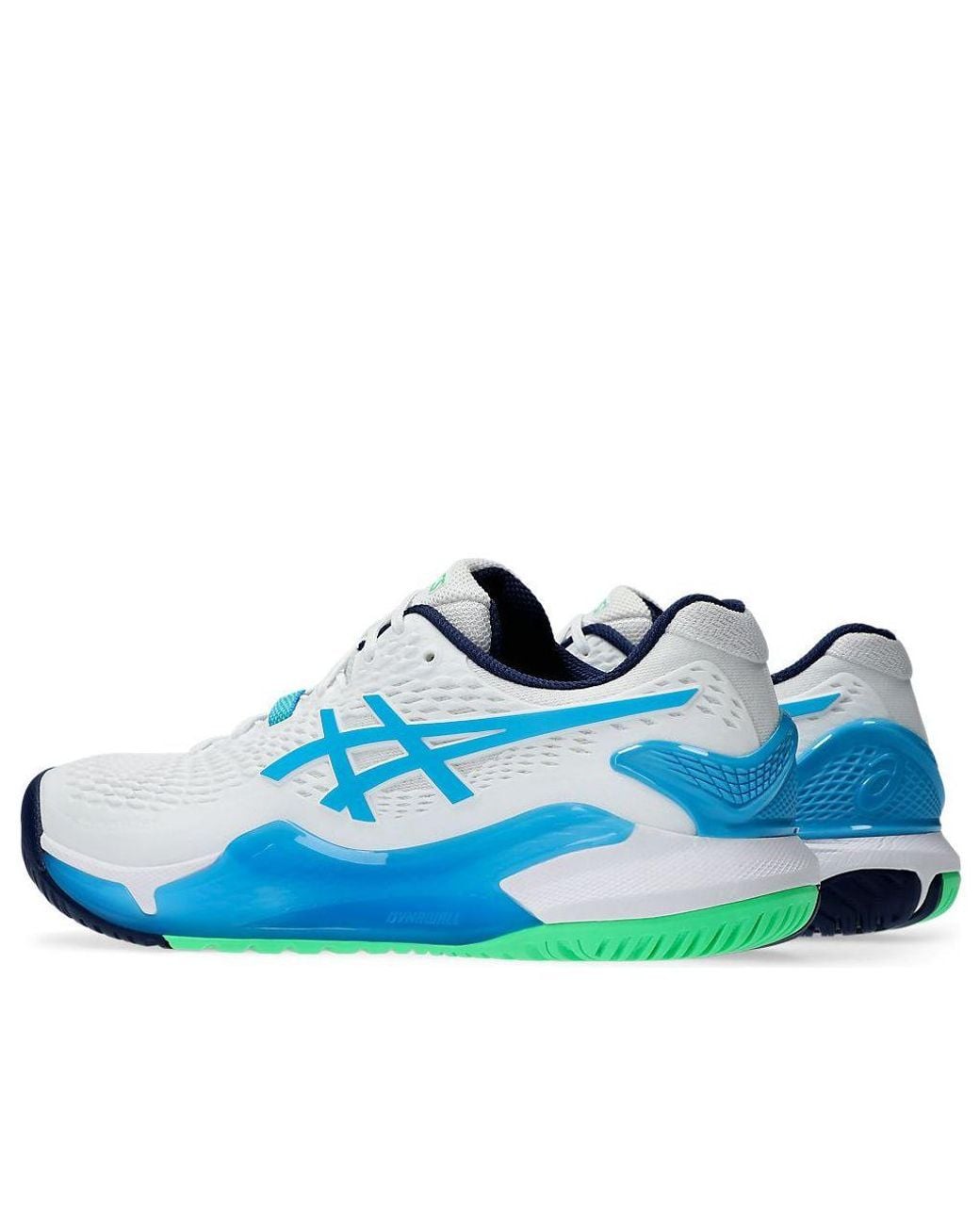 Asics Blue Gel-Resolution 9 Clay Tennis Shoes for men