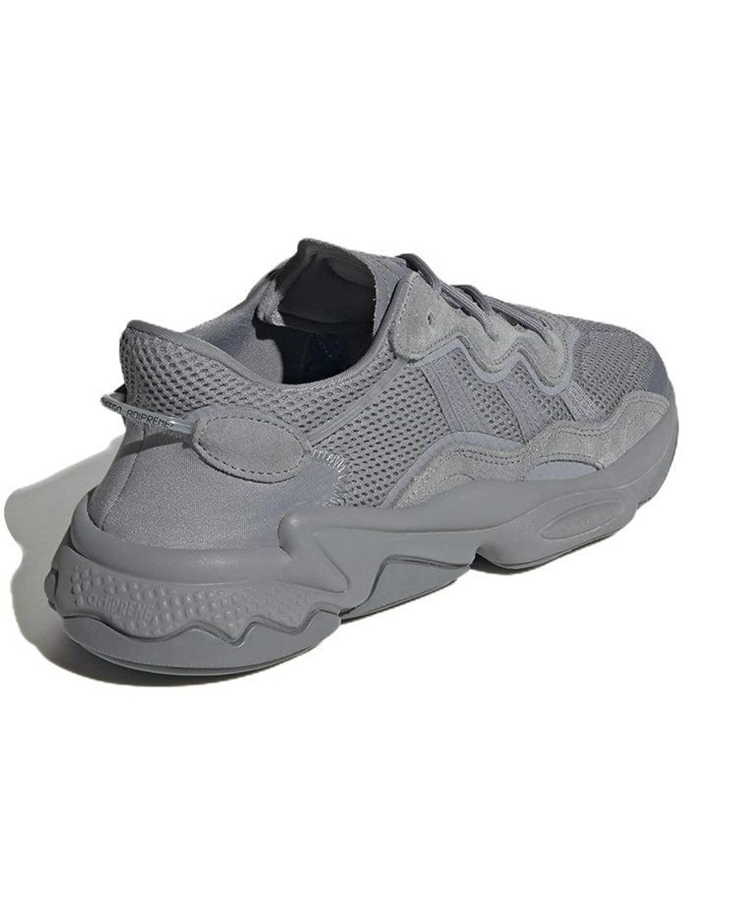 Adidas Gray Ozweego Shoes for men
