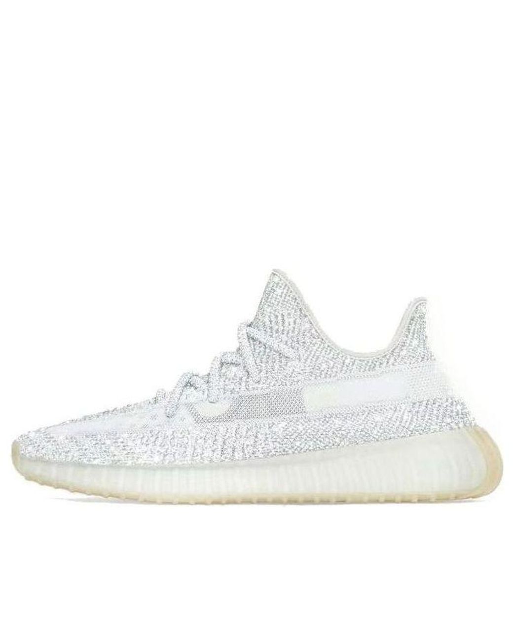 Adidas White Yeezy Boost 350 V2 'Yeshaya Reflective' for men
