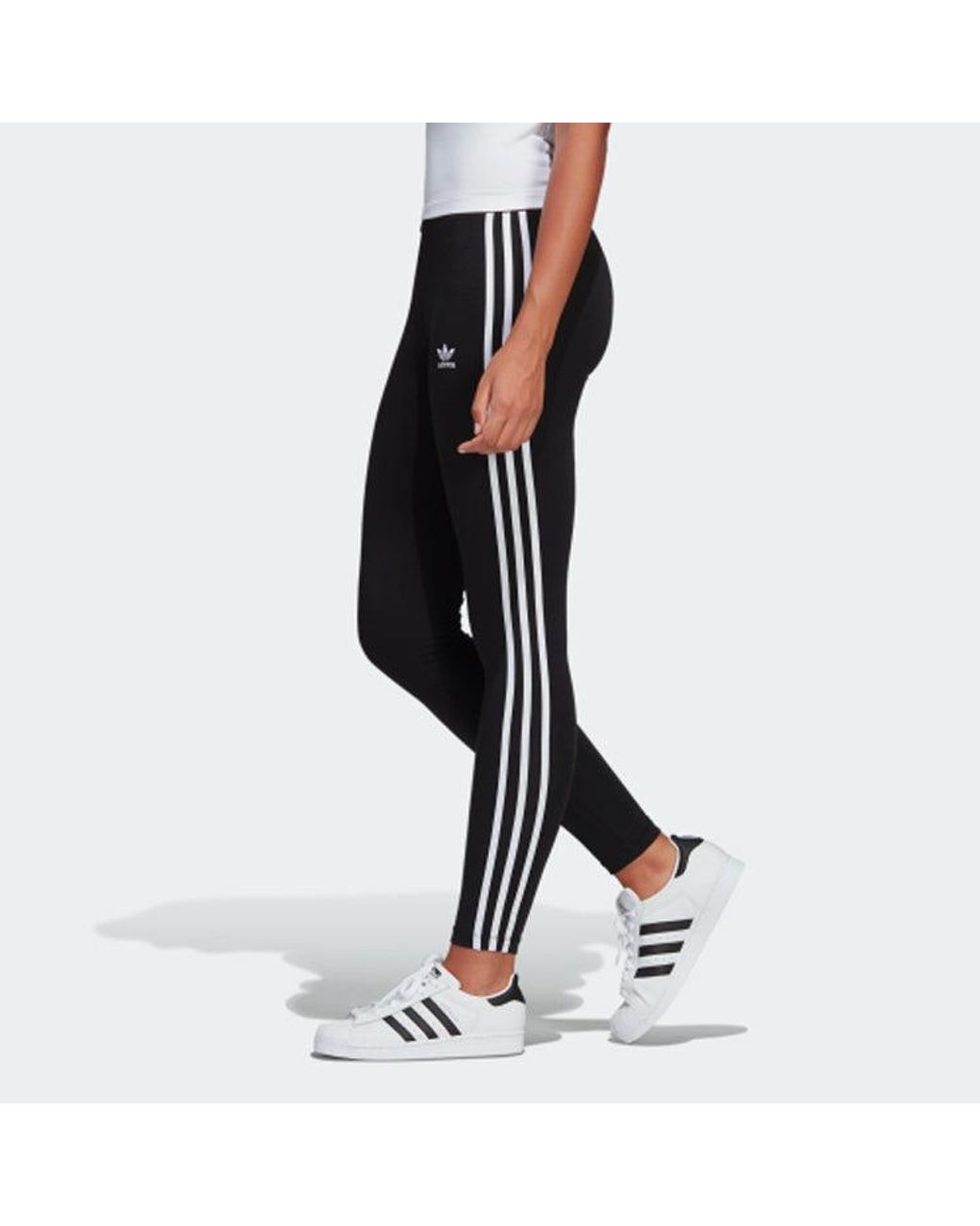 Adidas Black (Wmns) W 3 Stripes Tights