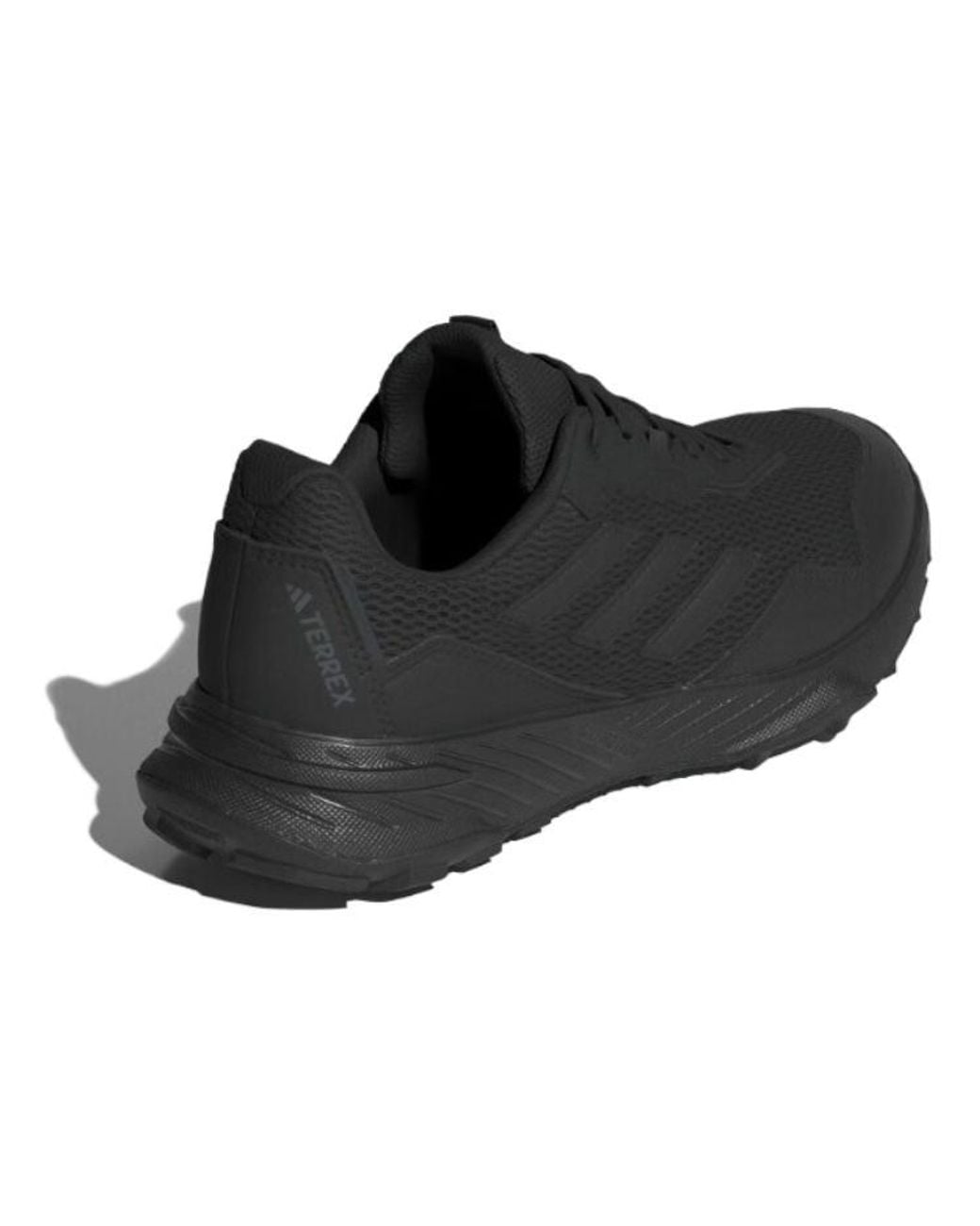Adidas Black Tracefinder Trail Running Shoes for men