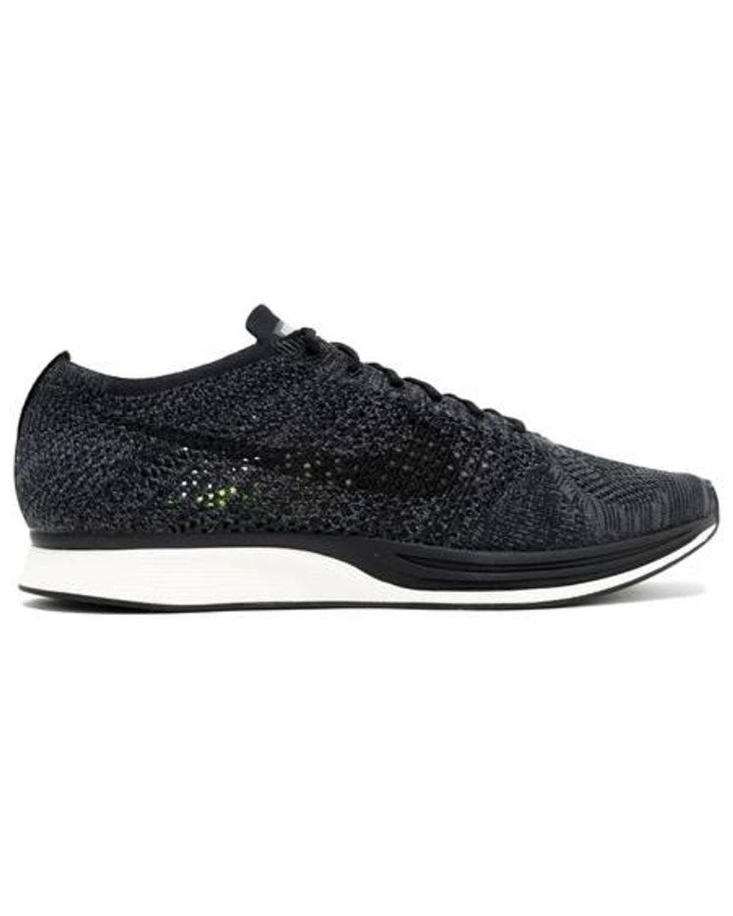Nike Blue Flyknit Racer 'Knit By Night' for men