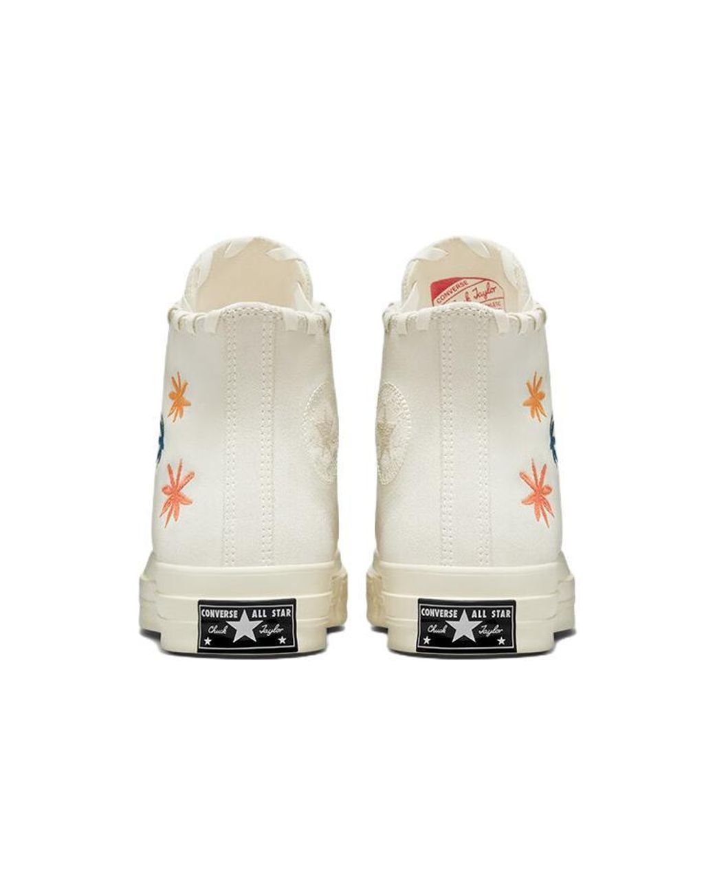 Converse White (Wmns) Chuck 70 High 'Embroidered Floral