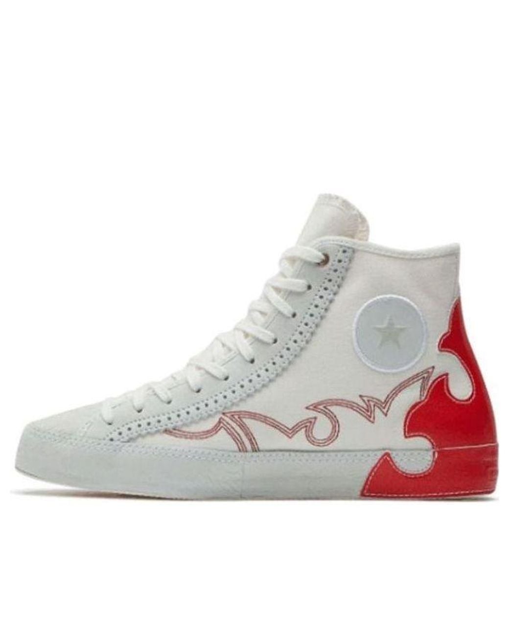 Converse White (Wmns) Chuck Taylor All Star Sasha High Top Canvas Le Egret