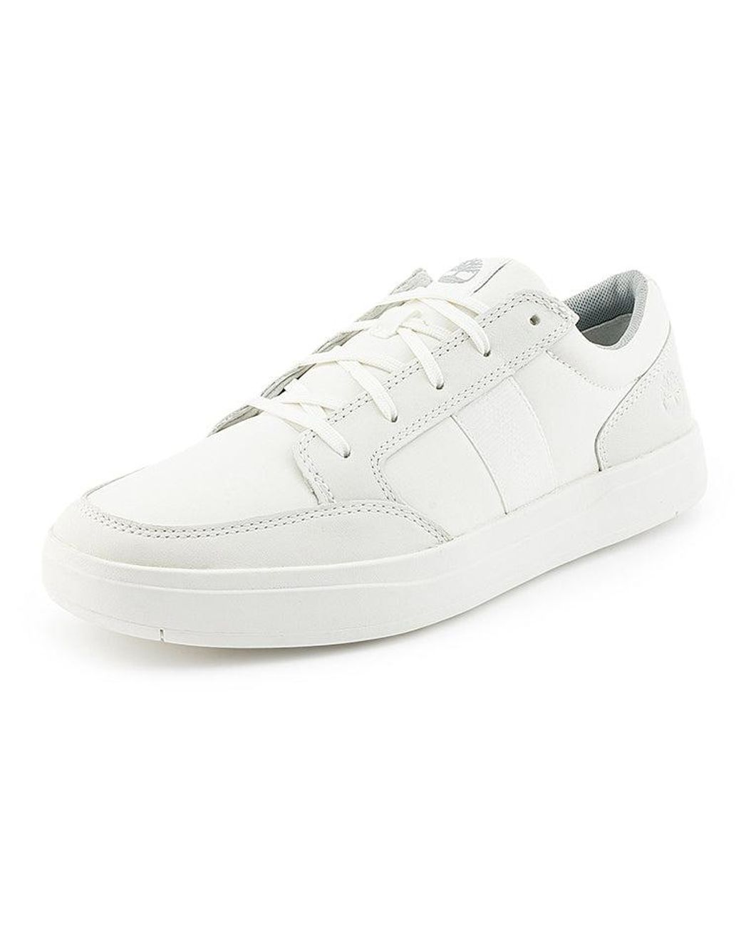 Timberland White Davis Square Oxford Sneakers for men