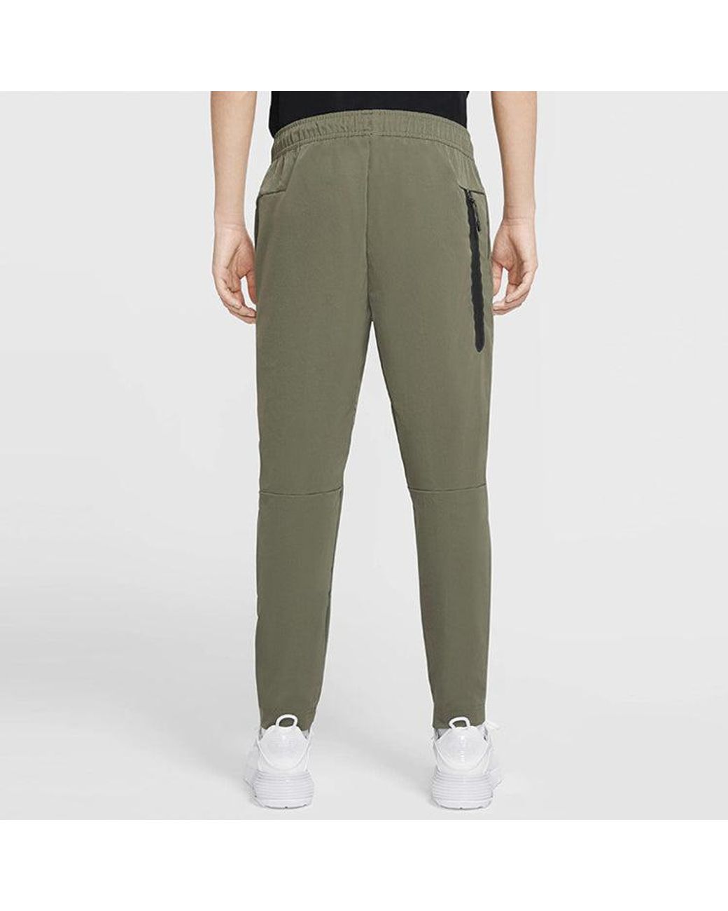 Nike Green Sportswear Straight Slim Fit Casual Sports Long Pants for men