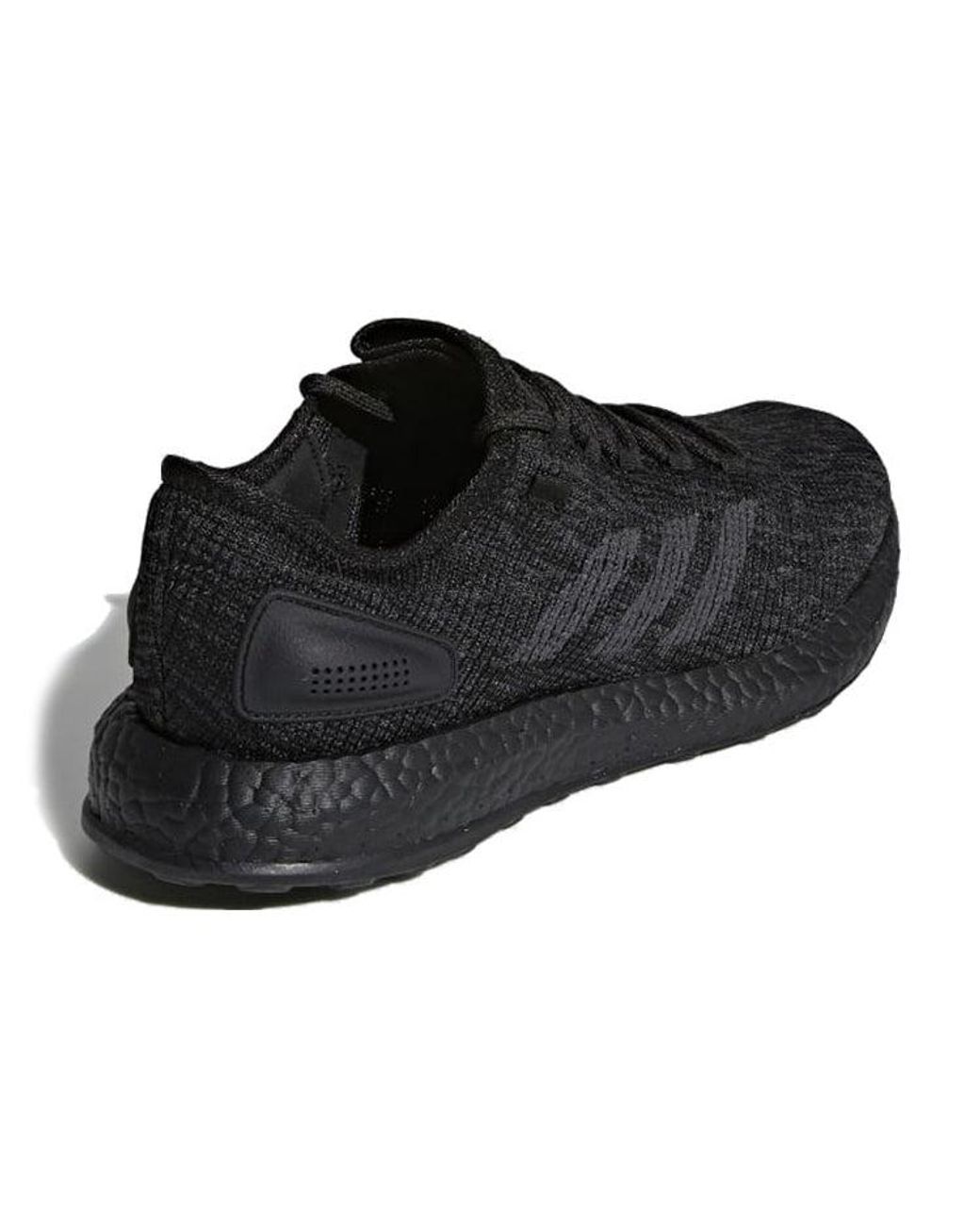 Adidas Black Pureboost 'Triple' for men