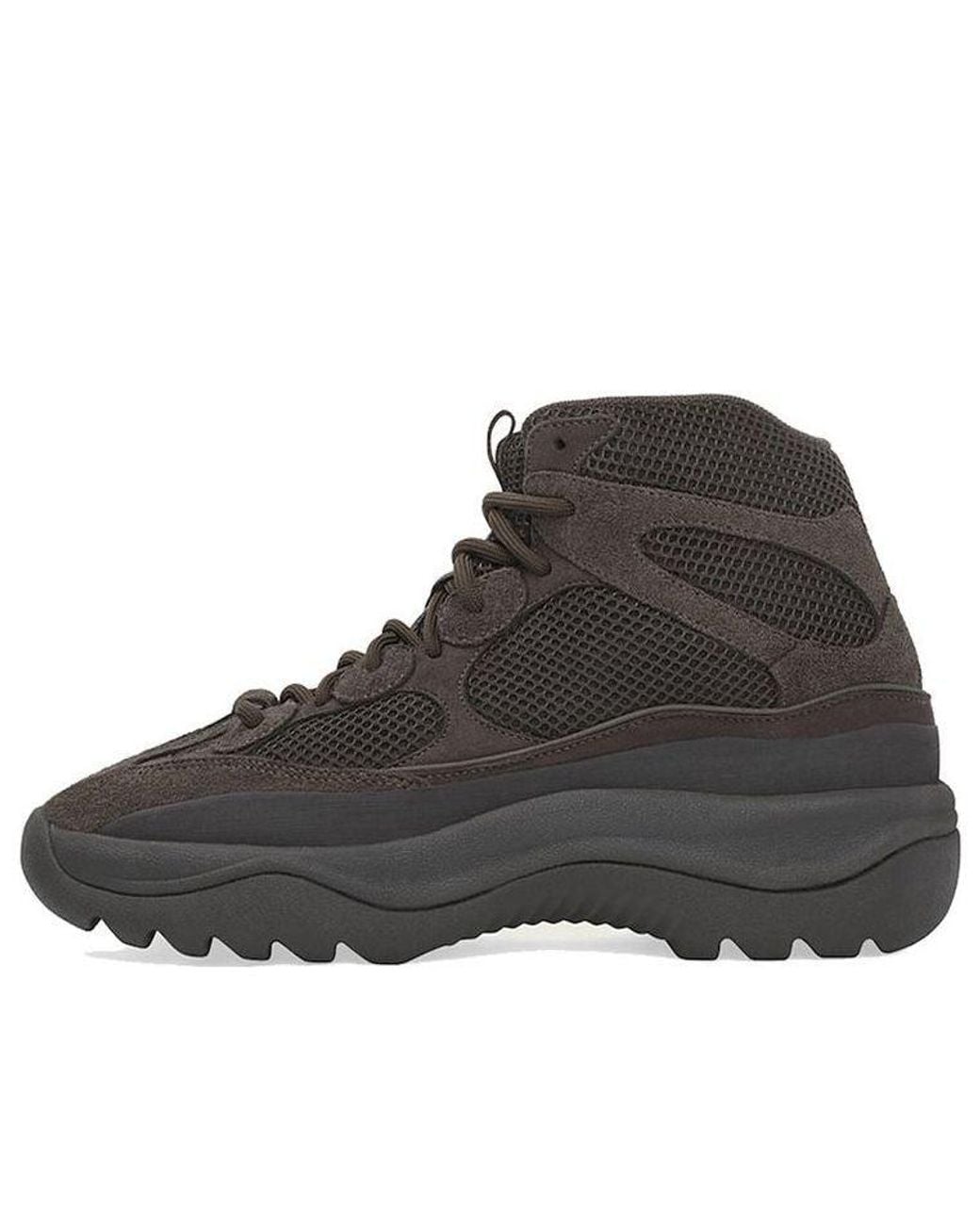 Adidas Black Yeezy Desert Boot 'Oil' for men