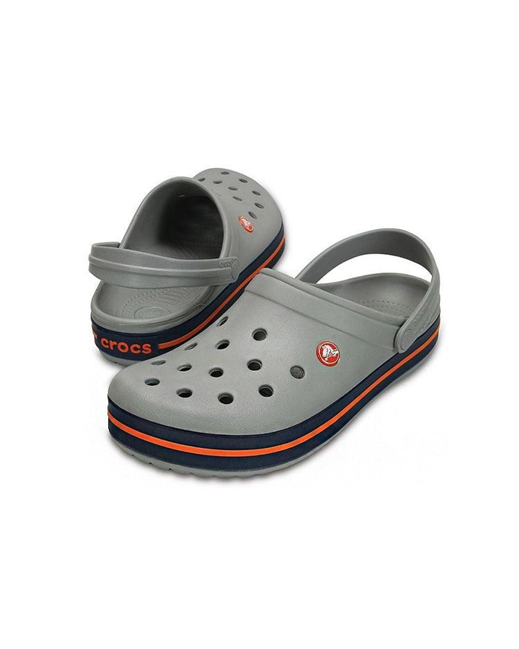 CROCSTM Gray Crocband Clog for men