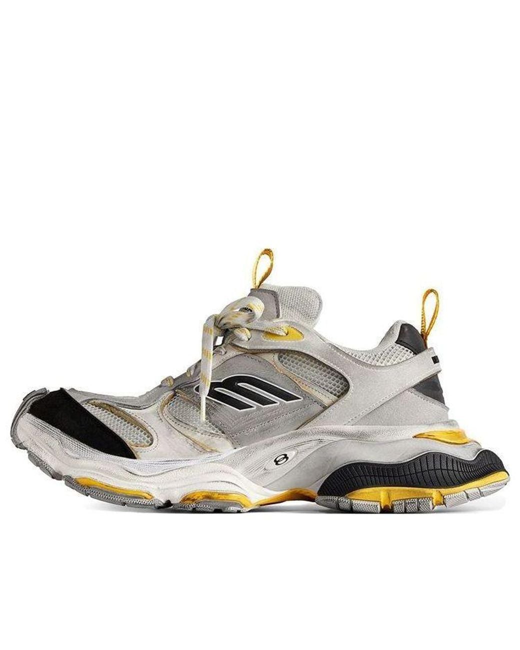 Balenciaga White Cargo Sneakers for men
