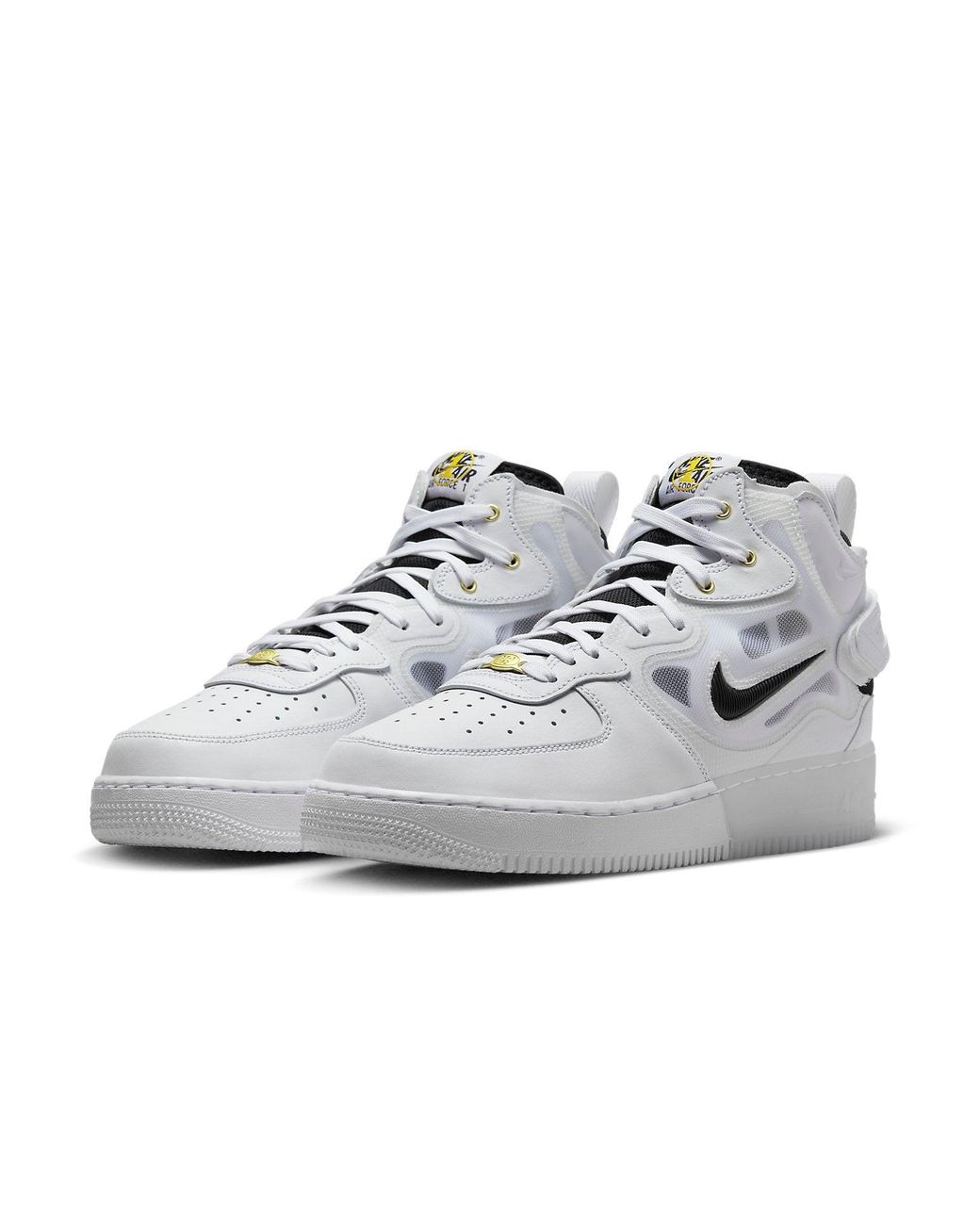 Nike White Air Force 1 Mid React '40Th Anniversary for men