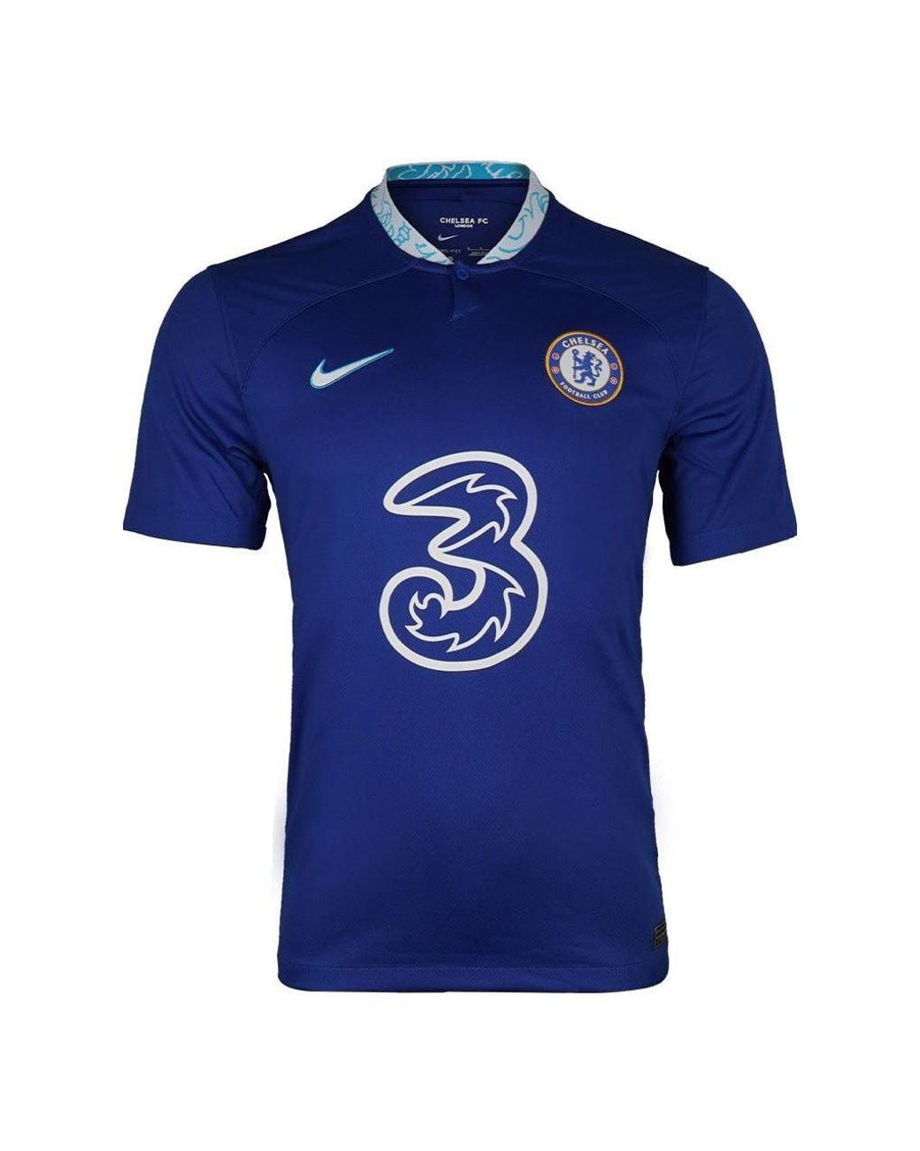 Nike Blue Chelsea Fc 22/23 Stadium Home Dri-Fit Football Jersey for men
