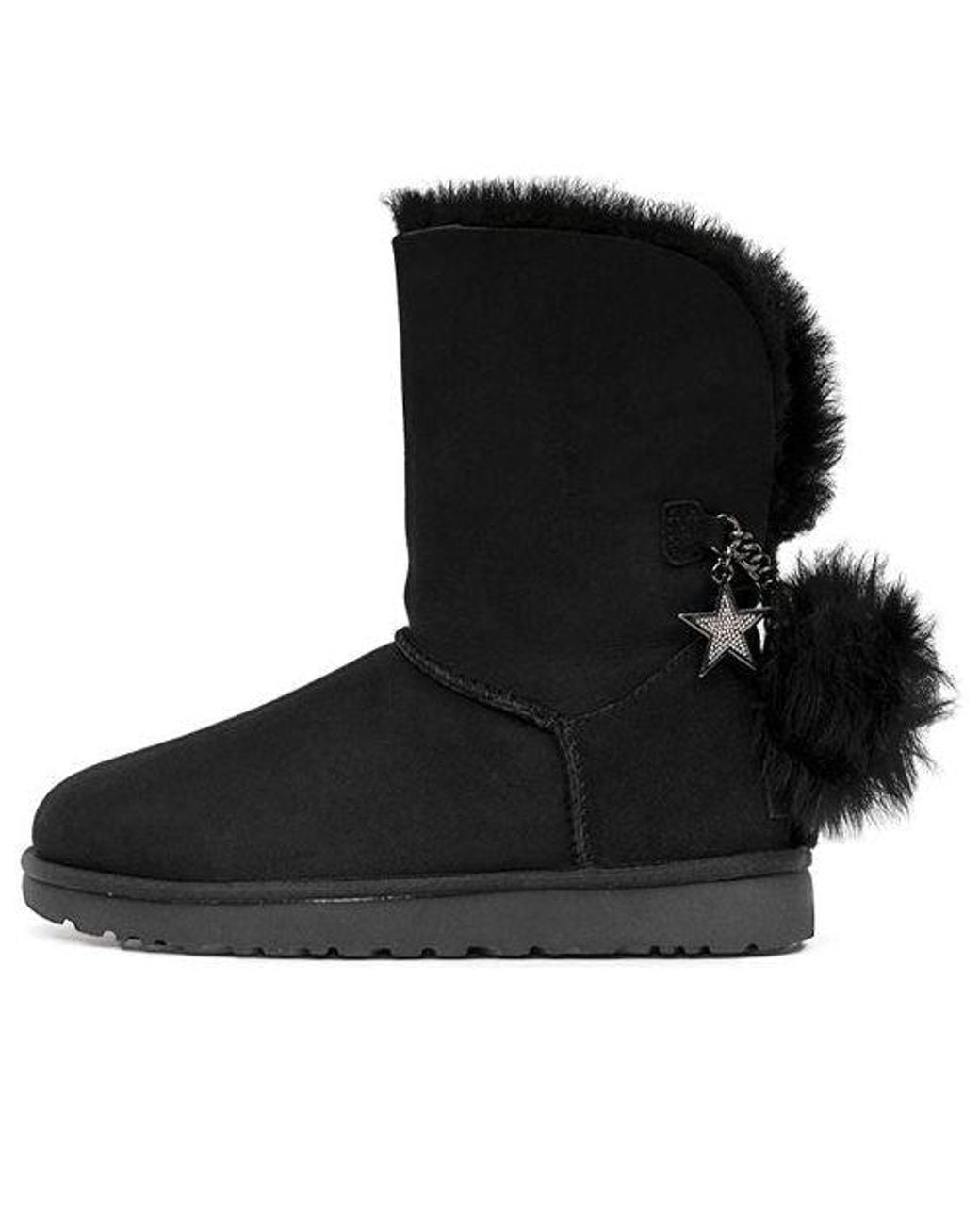 Ugg Black (Wmns) Classic Bling Charm Boot