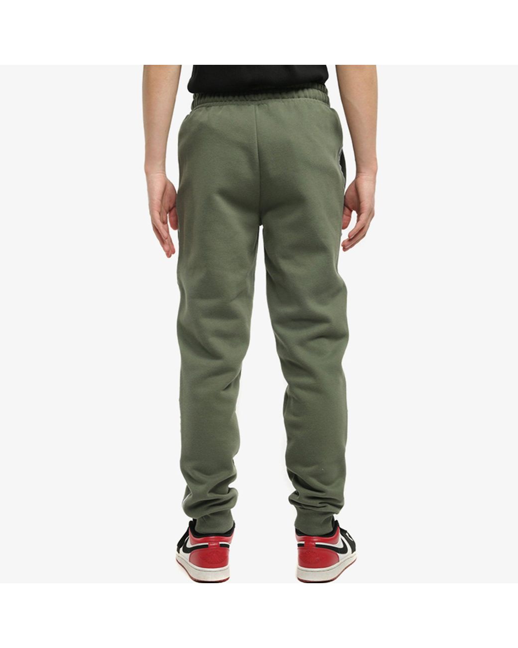 PUMA Green Metallic Nights Tape Sweatpants for men