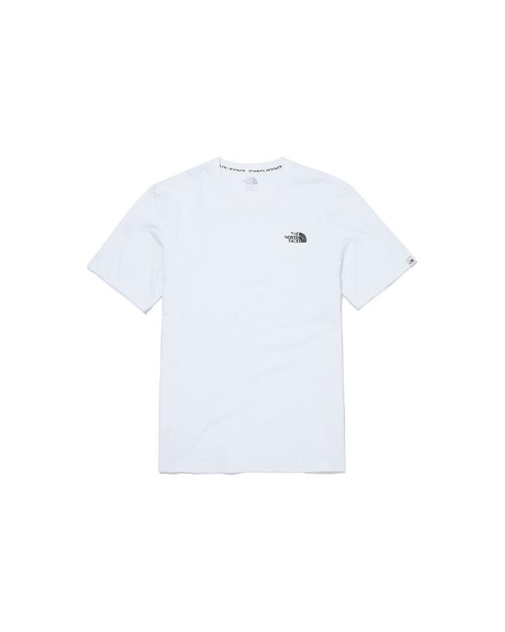 The North Face White Logo-Print Cotton T-Shirt for men