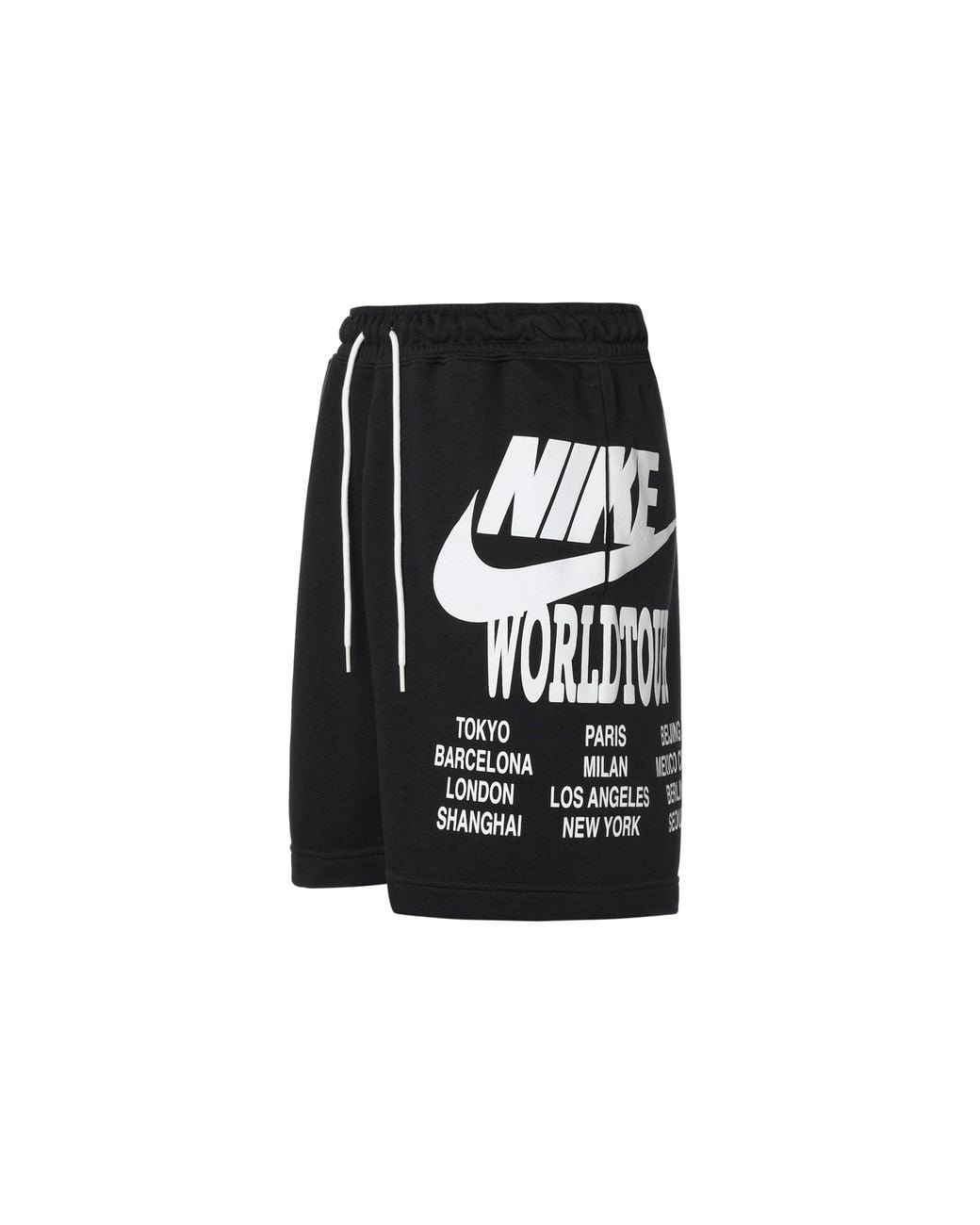 Nike Black As Sportswear Ft Short Wtour for men