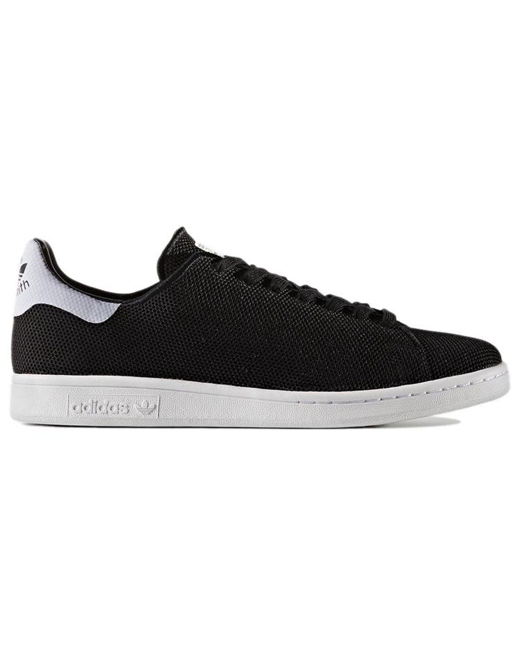 Adidas Black Originals Stansmith Skate Shoes for men