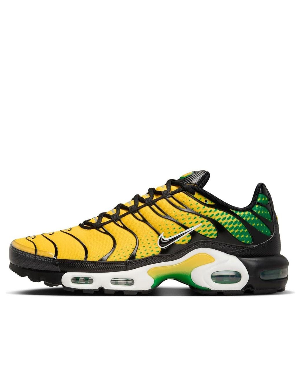 Nike Yellow Air Max Plus Shoes for men