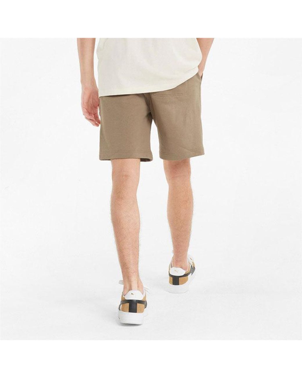 PUMA Natural Small Logo Shorts for men