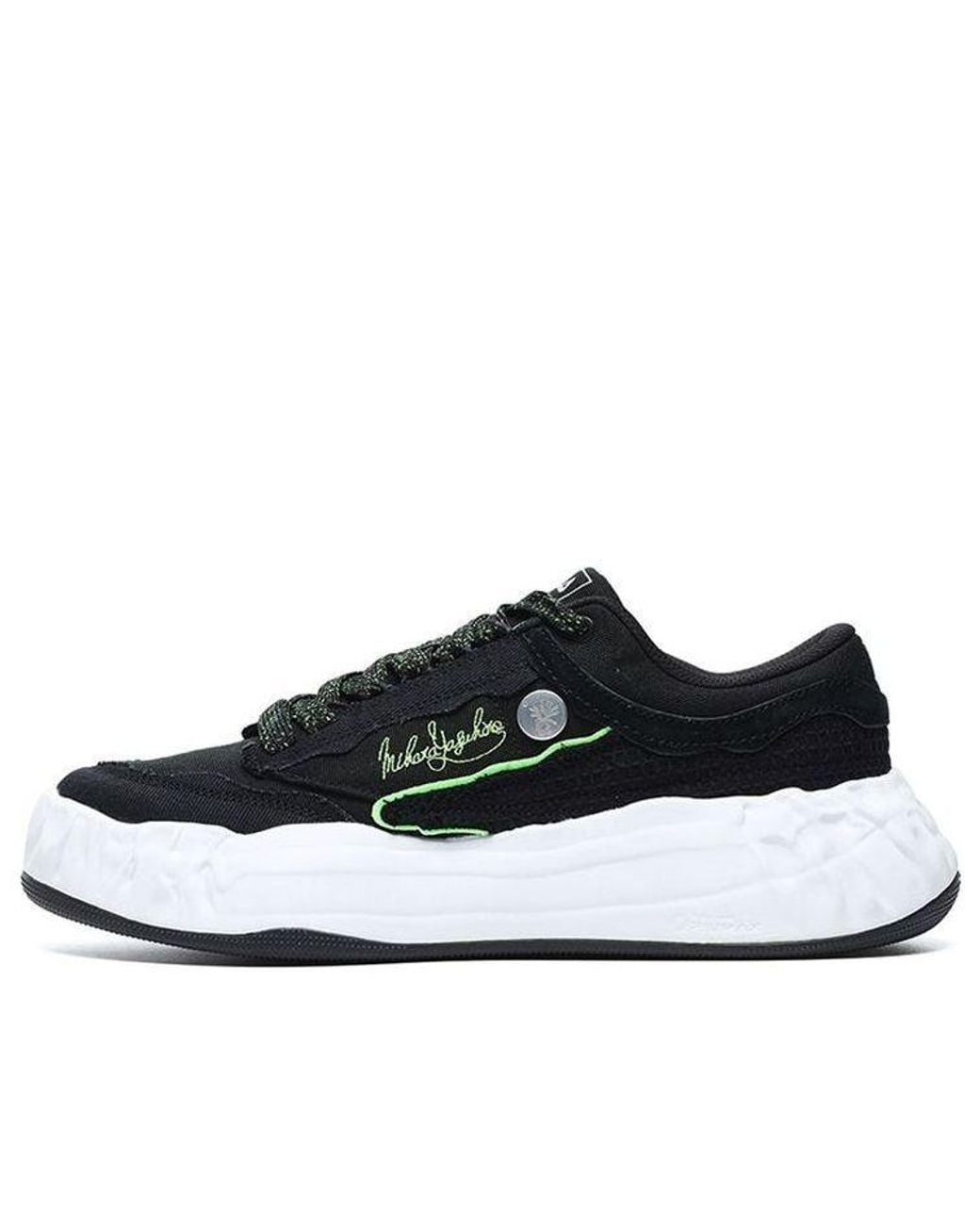 Fila Black Fm-15 X Mihara Canvas Shoes for men