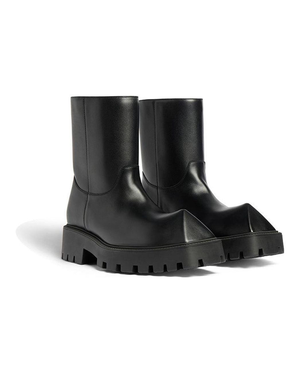 Balenciaga Black (Wmns) Rhino Booties Smooth Calfskin'