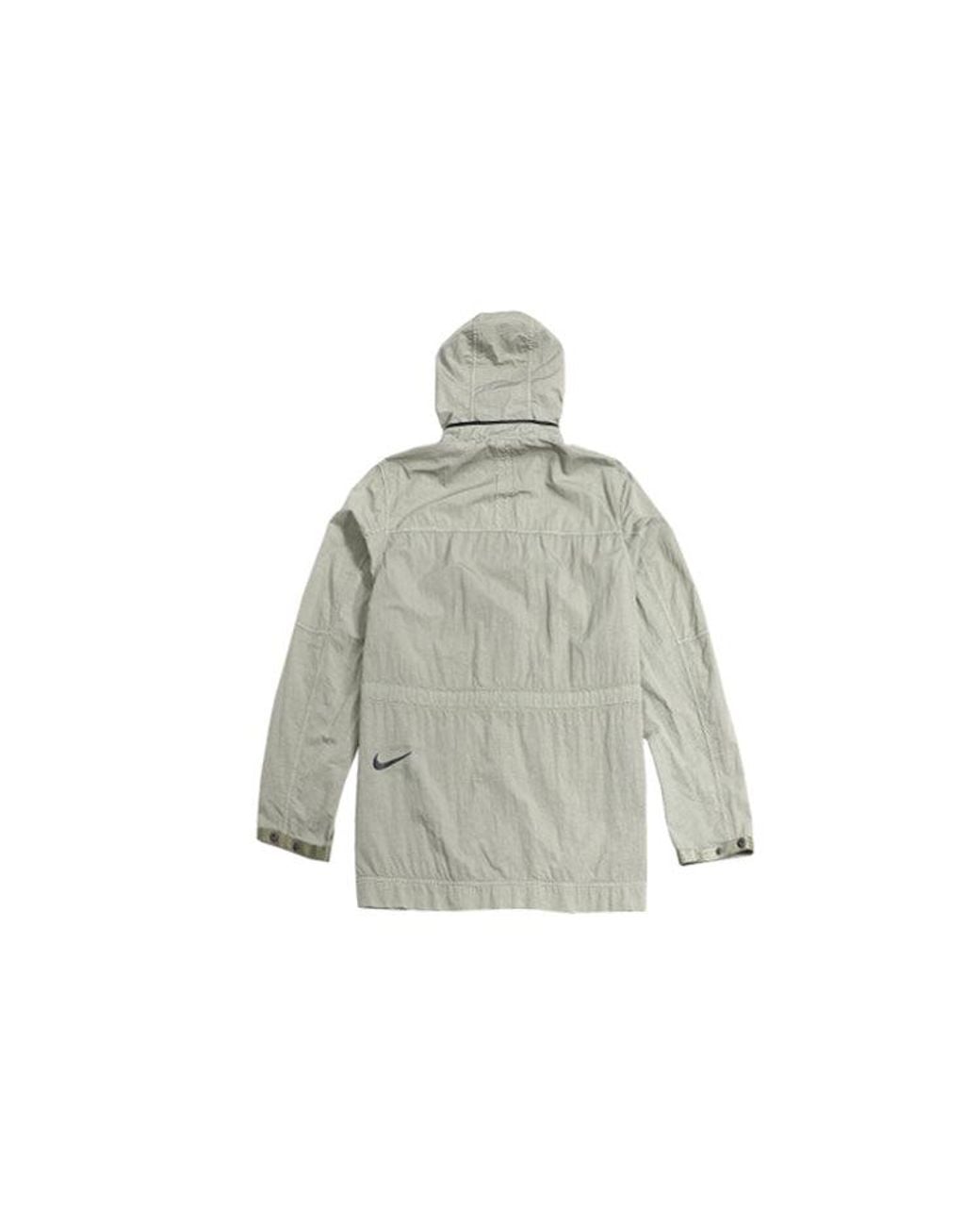 Nike Gray Lab Tech Pack Jacket 'Jade Stone' for men
