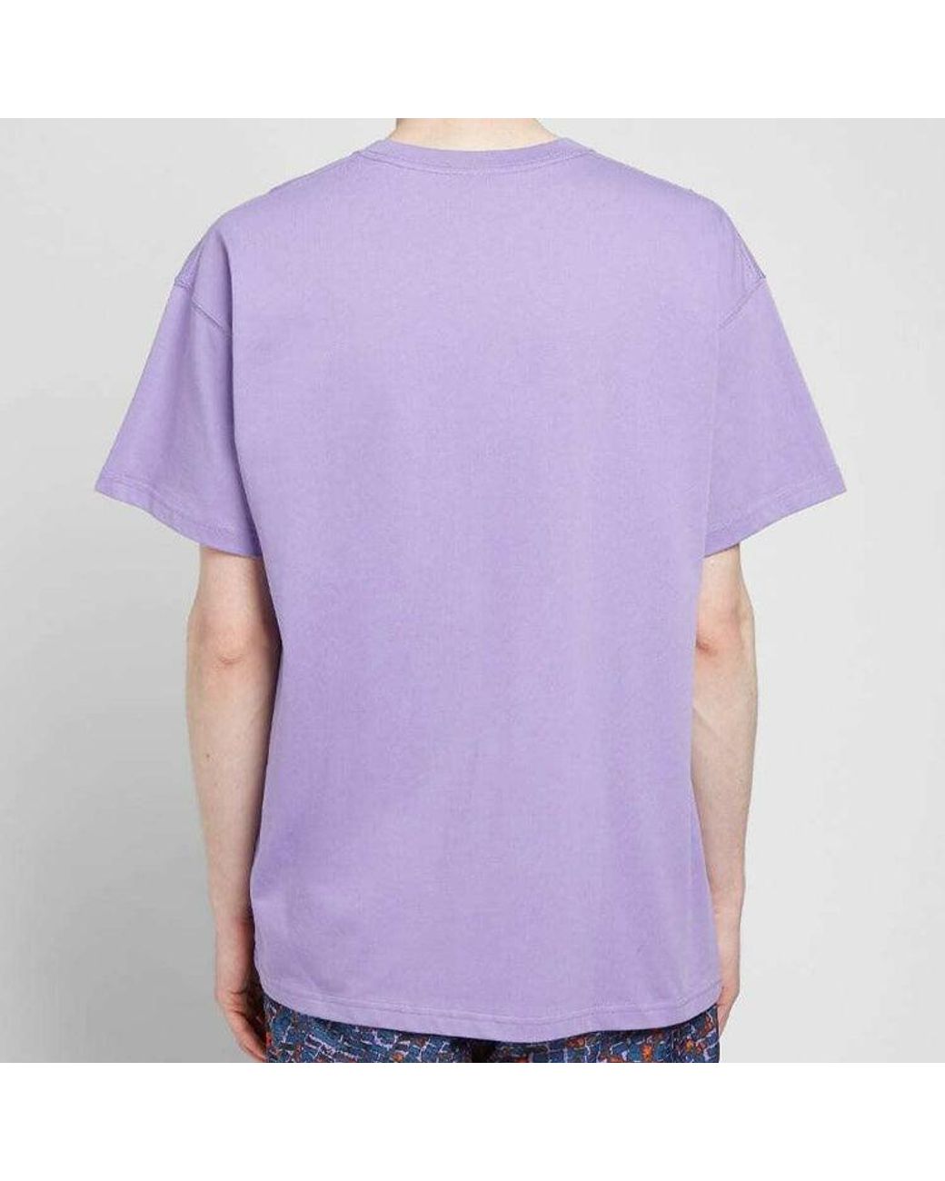 Nike Purple Acg Logo Short Sleeve T-Shirt for men