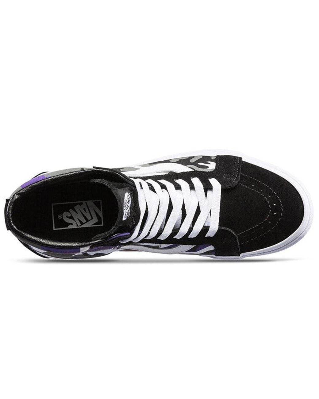 Vans Blue Sk8-Hi Reissue 'Pop Camo' for men