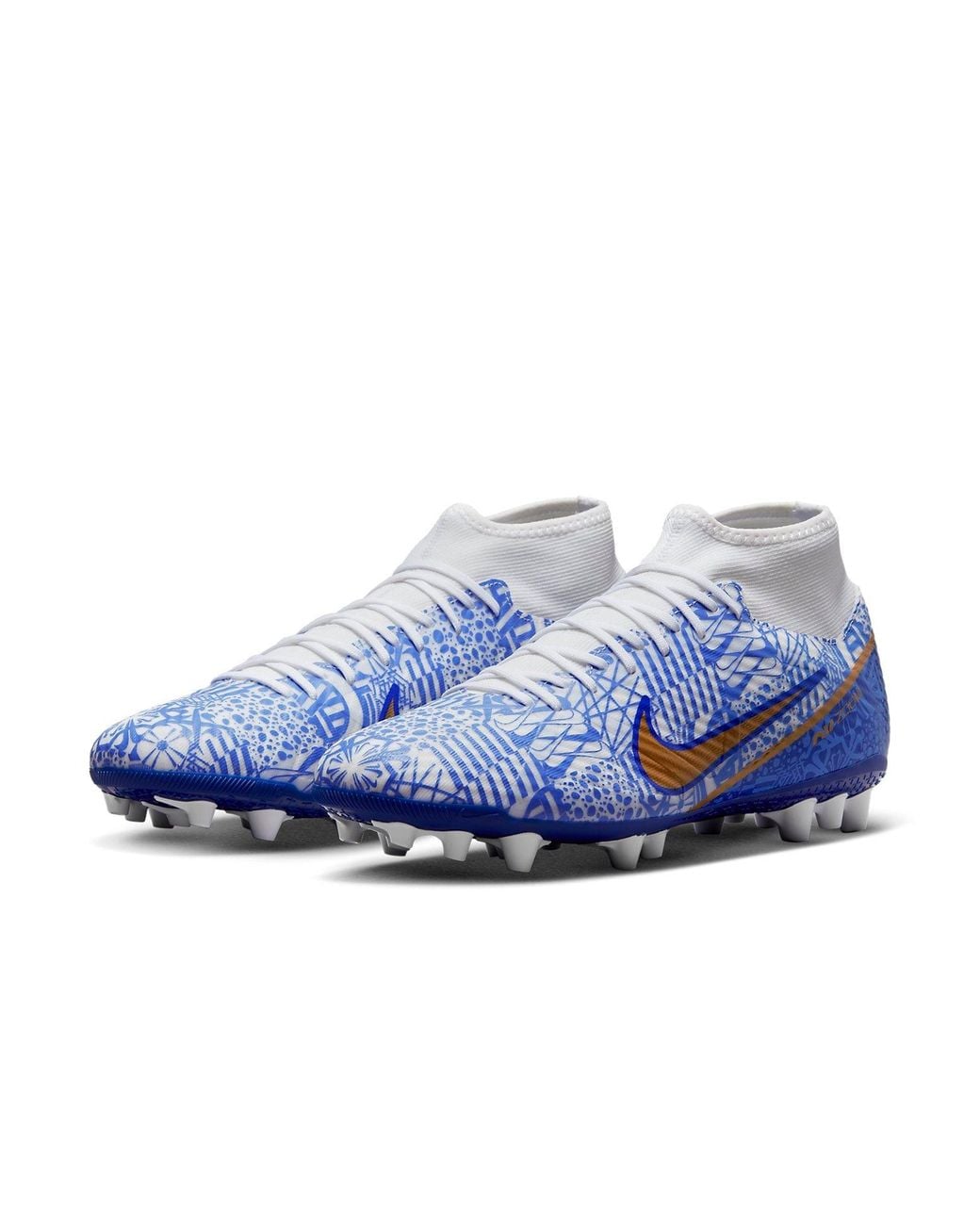 Nike Blue Mercurial Superfly 9 Academy Cr7 Ag for men