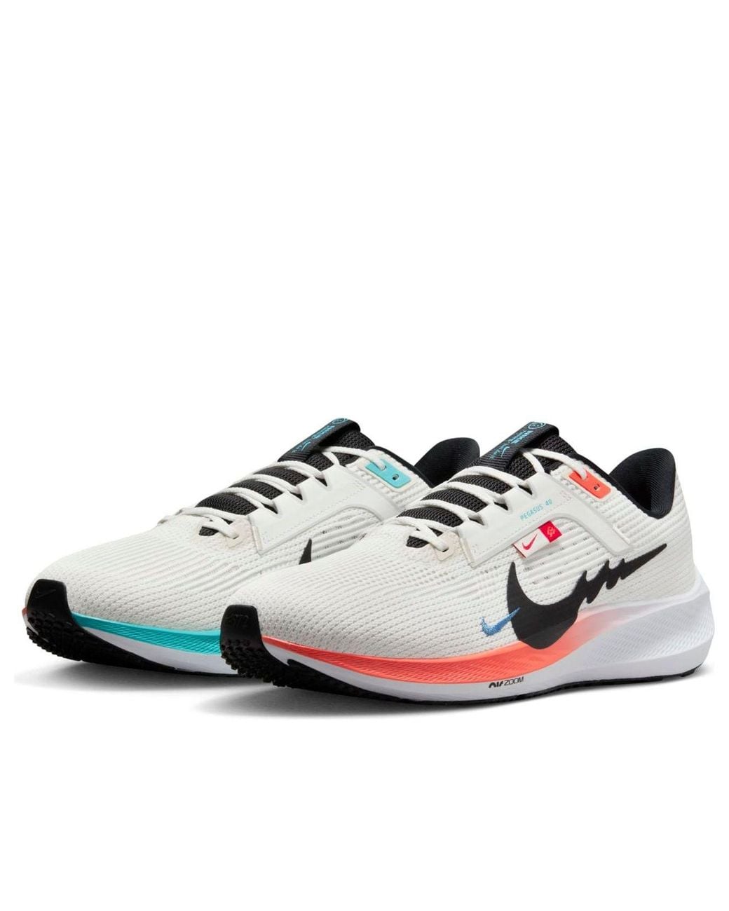 Nike White Air Zoom Pegasus 40 for men