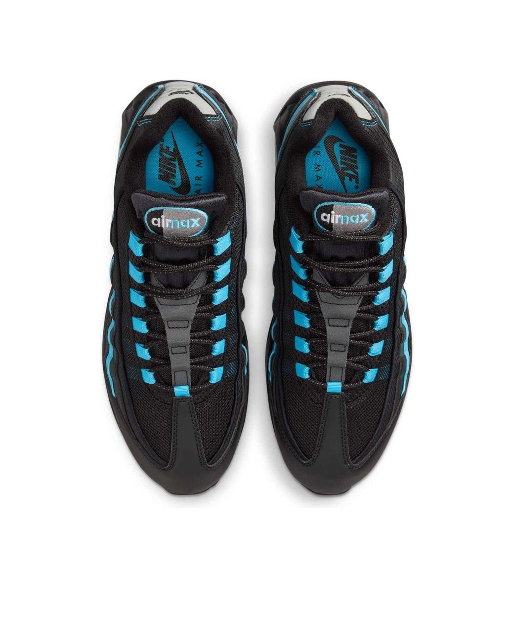 nike air max 95 junior black and blue
