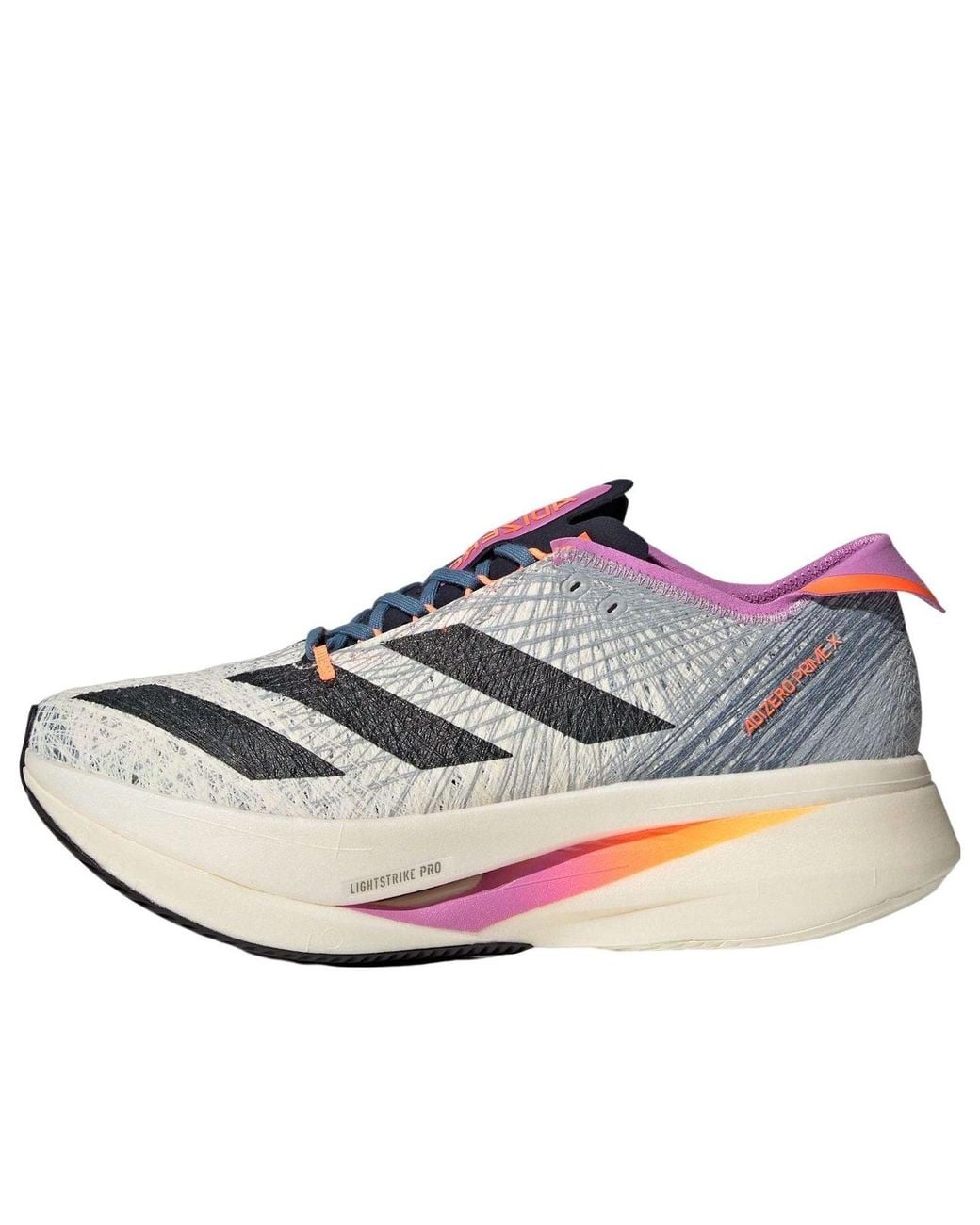 Adidas Blue Adizero Prime X Strung 'Off Pulse Lilac' for men
