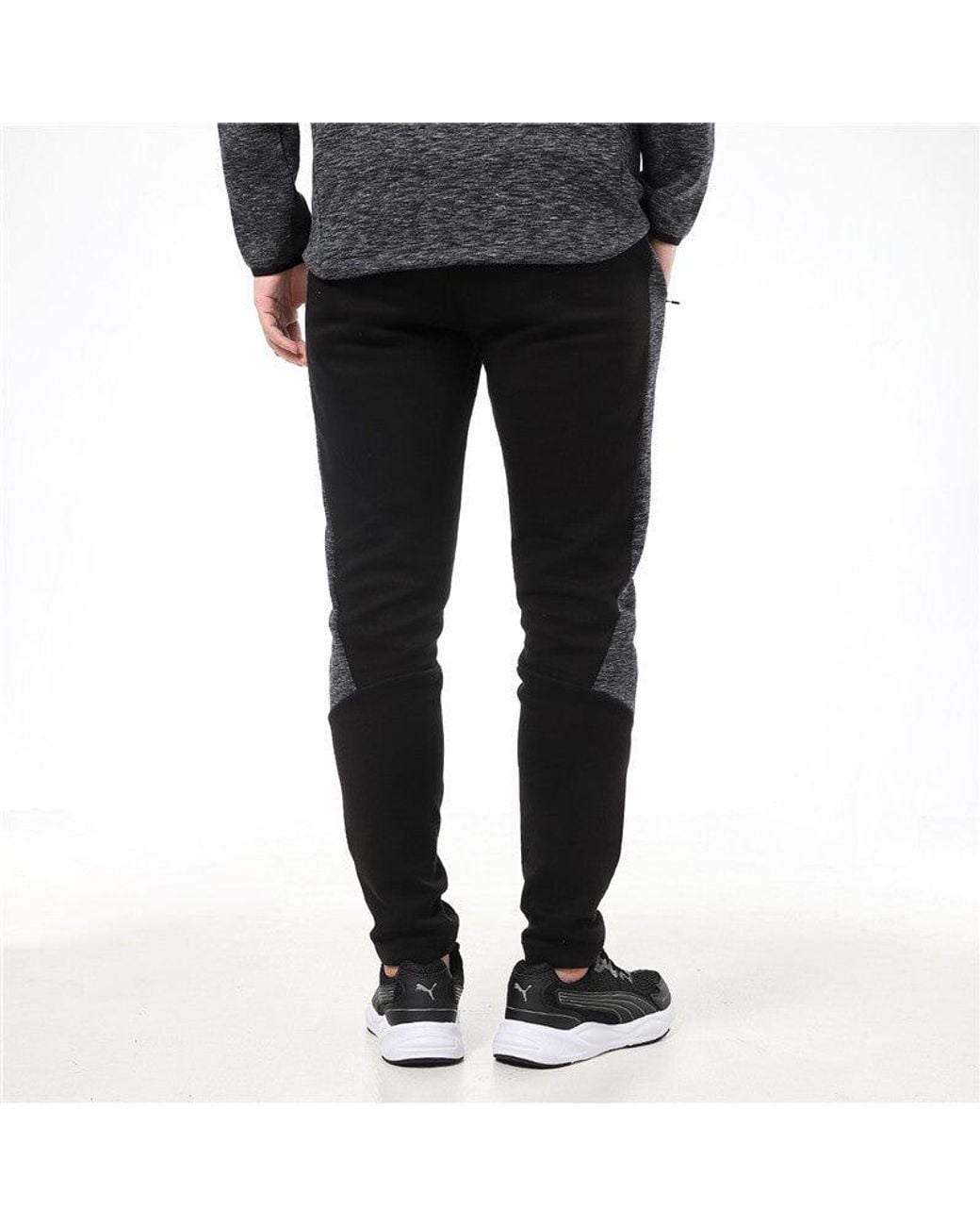 PUMA Black Evostripe Pants for men