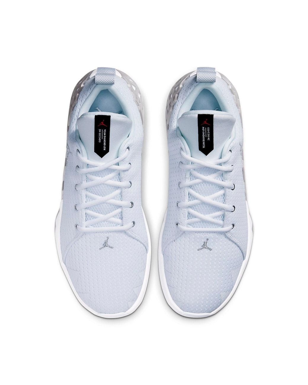 Nike White Jumpman Diamond Low Pf for men