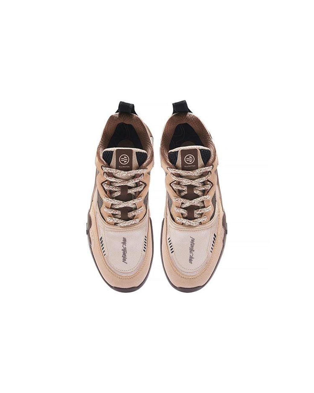 Li-ning Brown Ellington Skateboarding Shoes for men