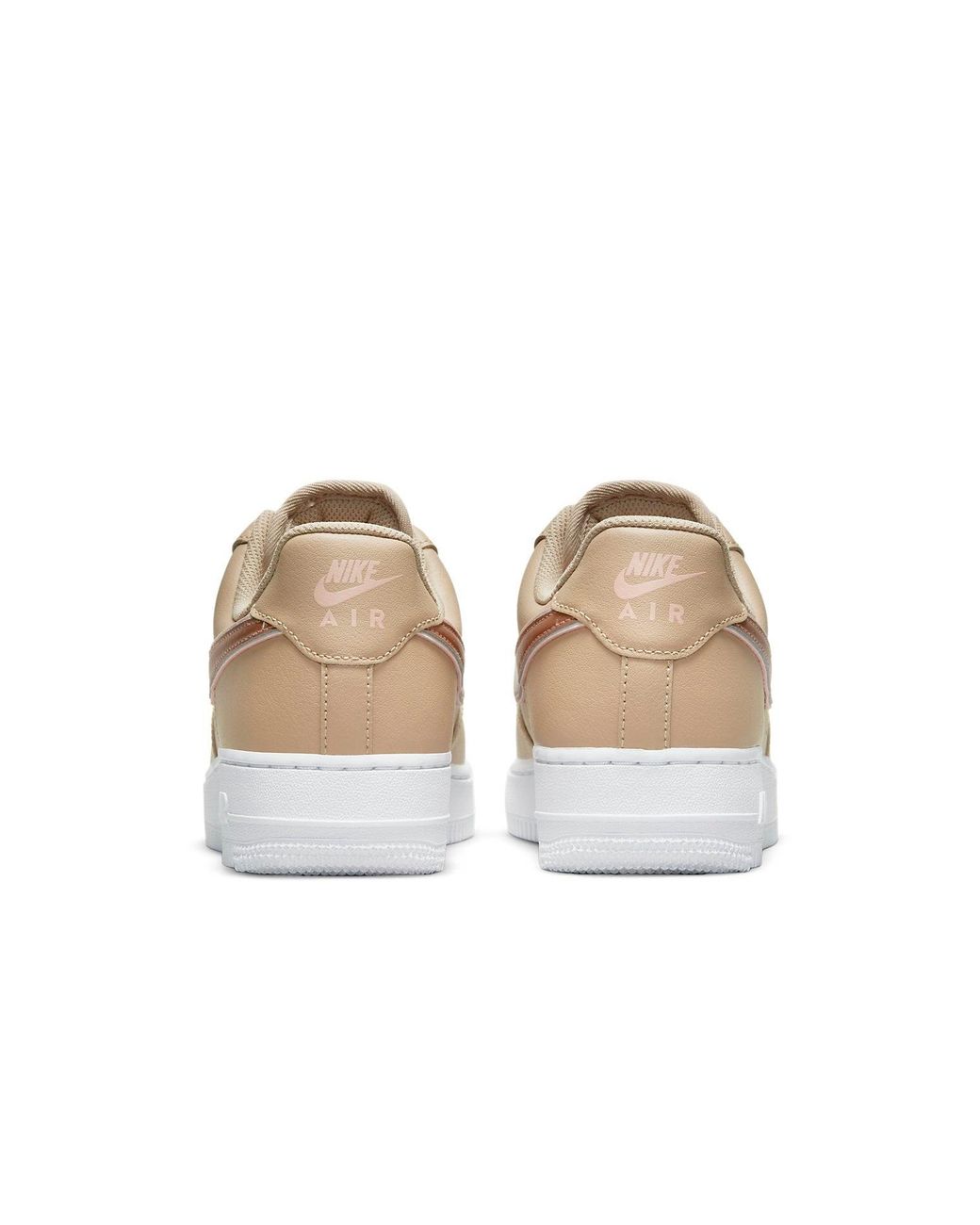 Nike White (Wmns) Air Force 1 '07 Essential 'Hemp Metallic Rose'