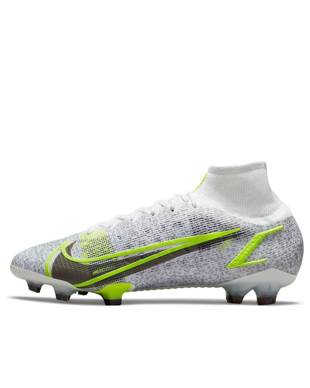 Nike Green Mercurial Superfly 8 Elite Fg Volt' for men