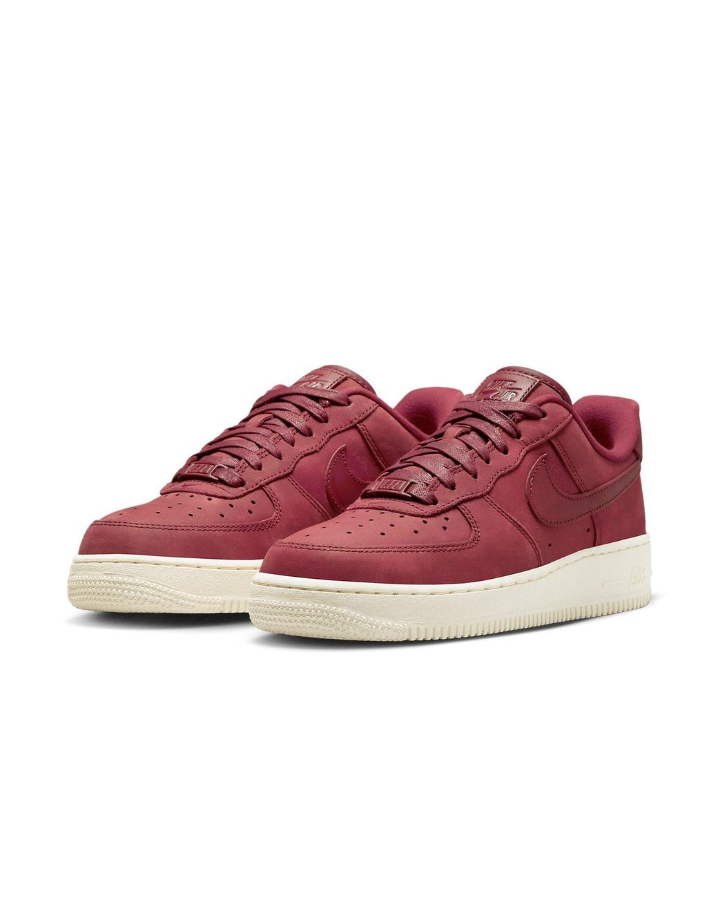 Nike Red (Wmns) Air Force 1 Low Premium 'Team'