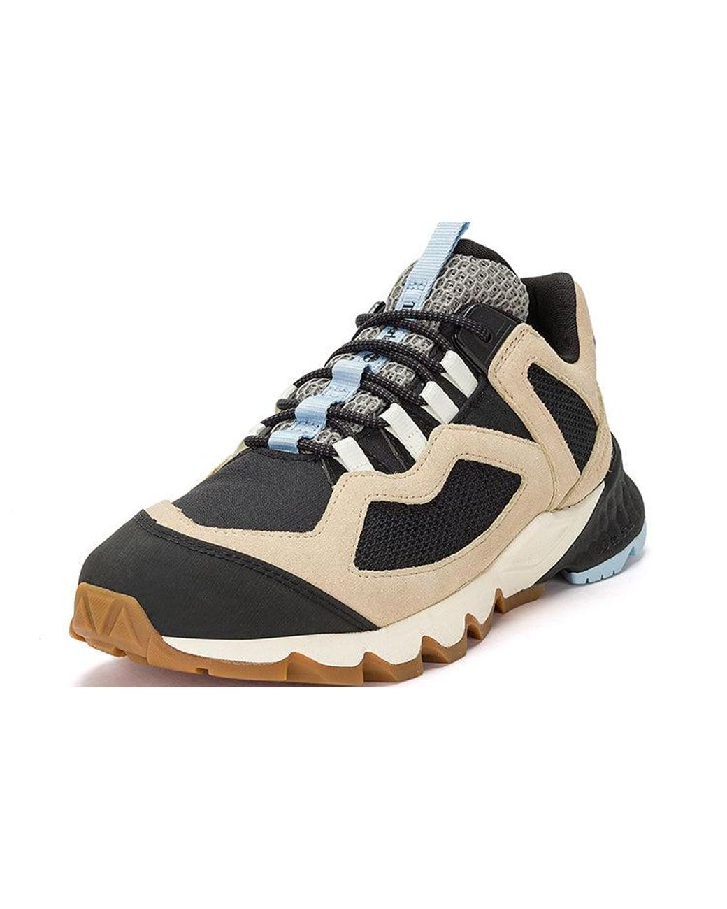 Timberland Black Solar Wave Leather Sneakers for men