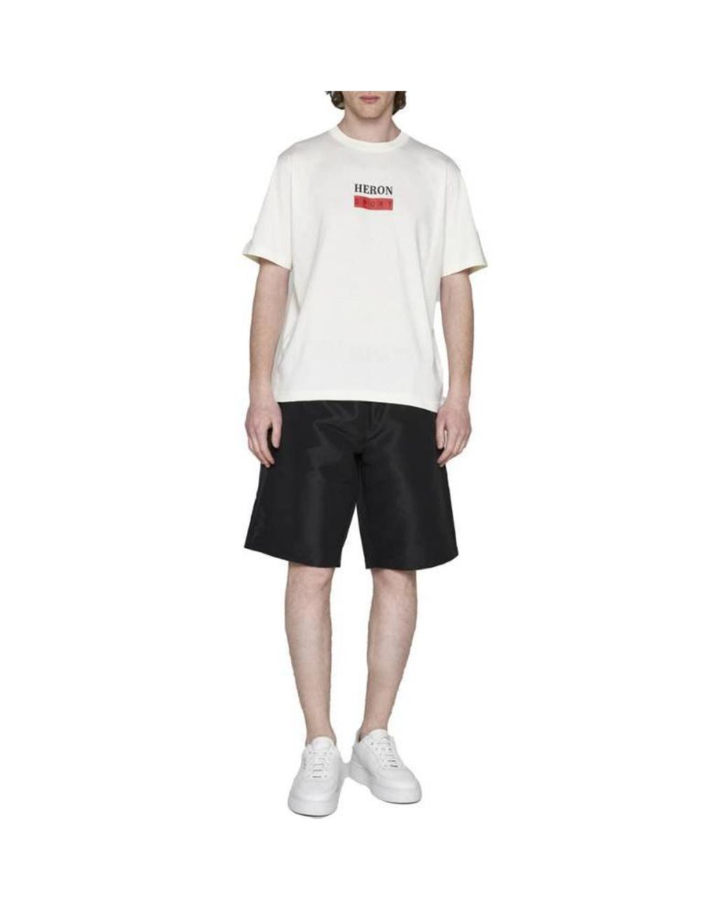 Heron Preston White Ss23 Bonded T-Shirt for men