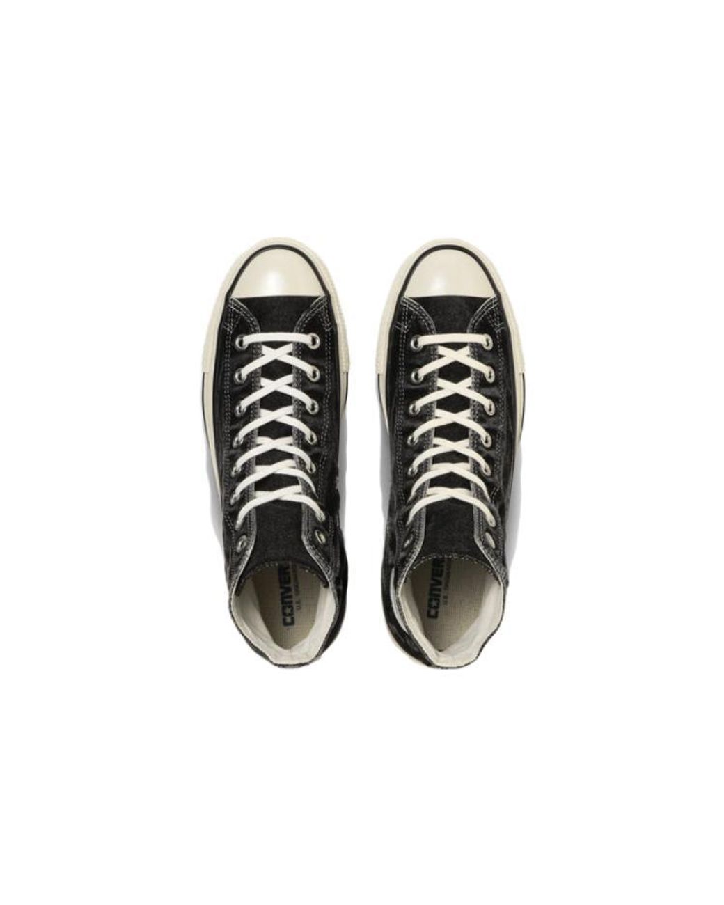 Converse Black All Star Us Aged Denim High Top 'Aged' for men