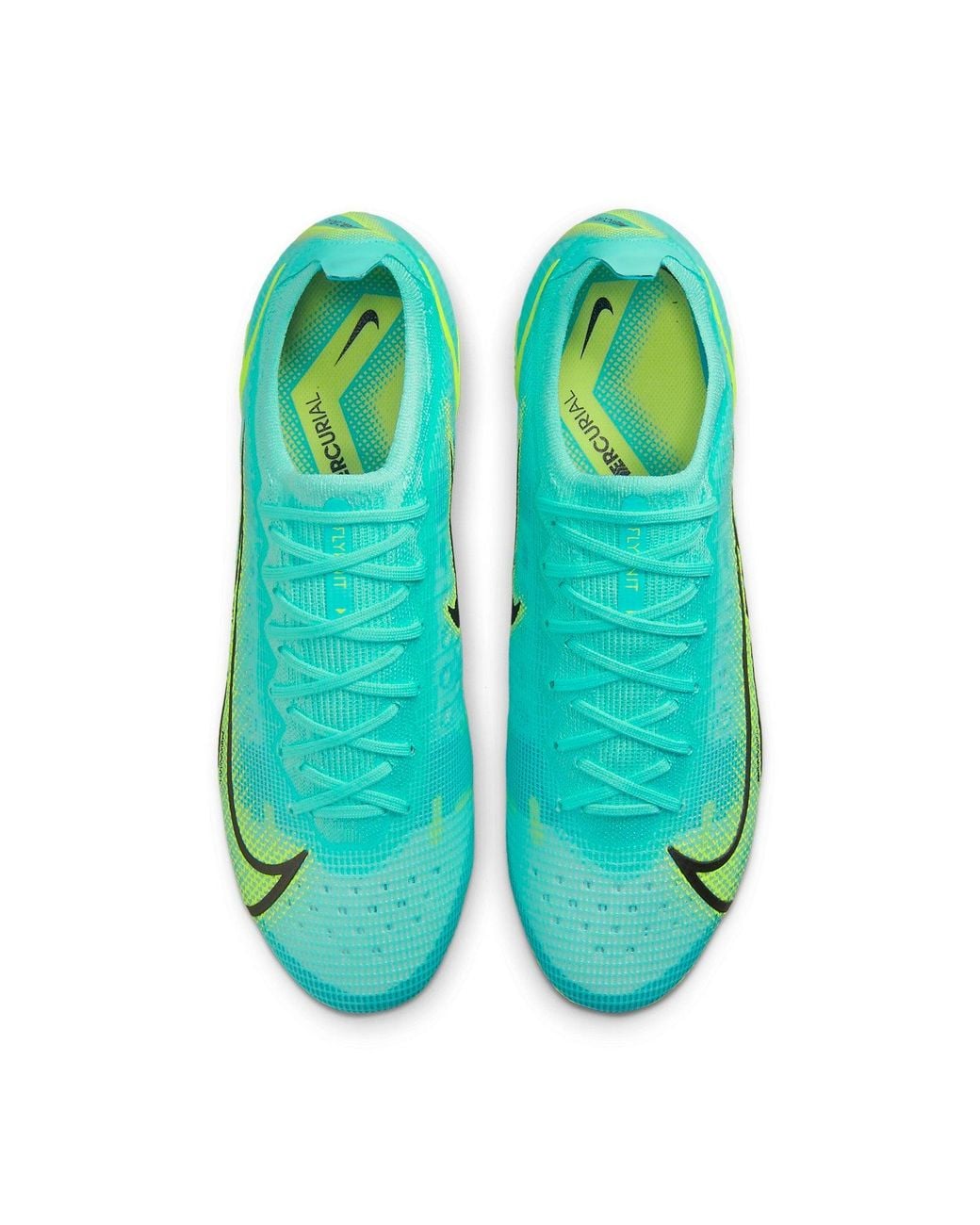 Nike Green Mercurial Vapor 14 Elite Hg for men
