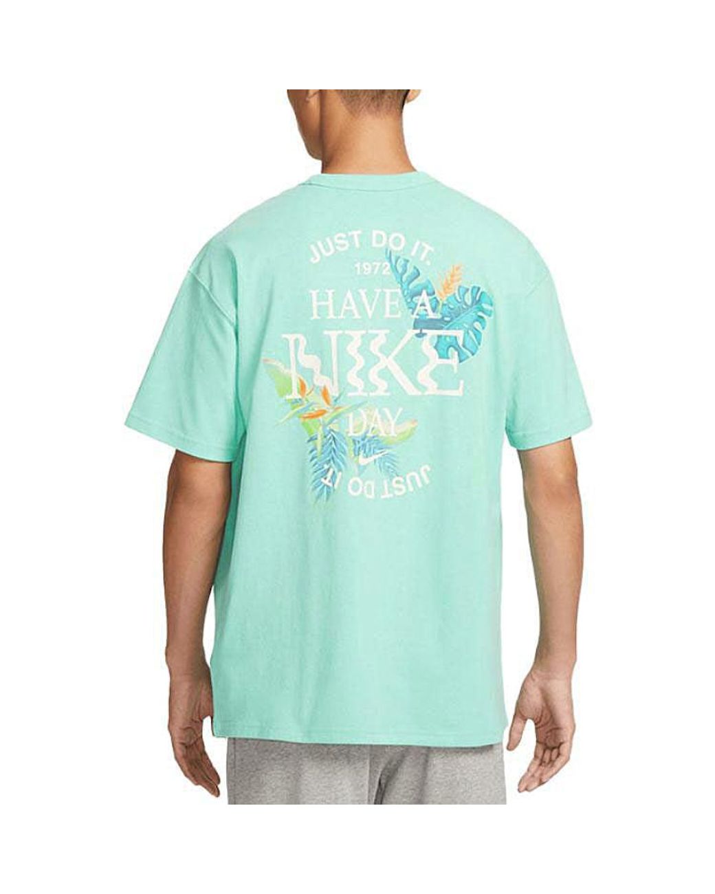 Nike Blue Sportswear Premium Essential Pocket T-Shirt 'Lake' for men