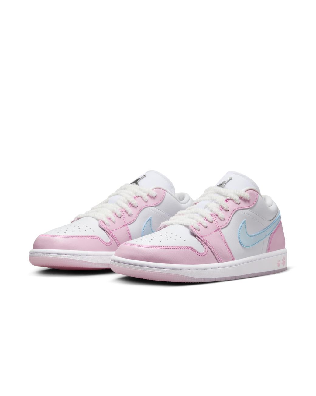 Nike White (Wmns) 1 Low Se 'Paw Print Foam'