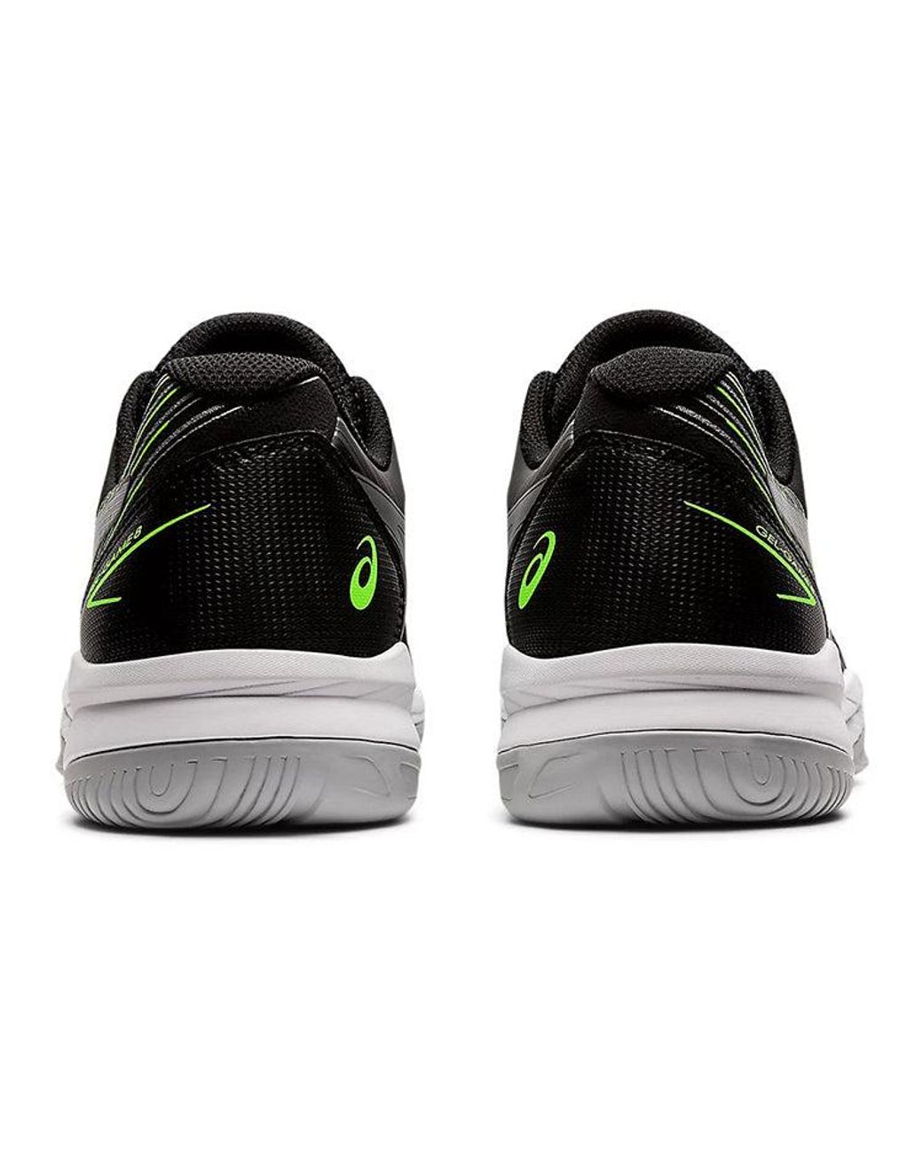 Asics Black Gel-Game 8 Sliver' for men