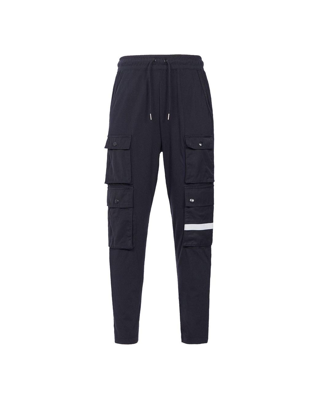 Nike Blue Cargo Pocket Knit Sports Long Pants for men